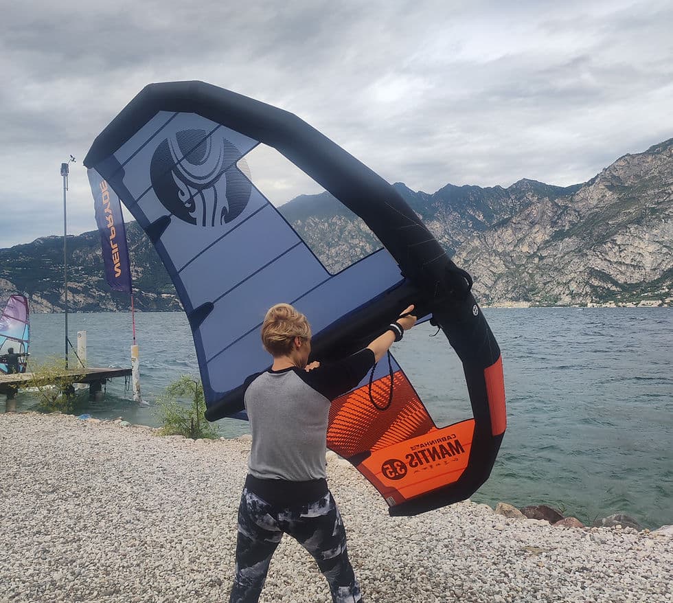 Wingfoiling courses at Lake Garda